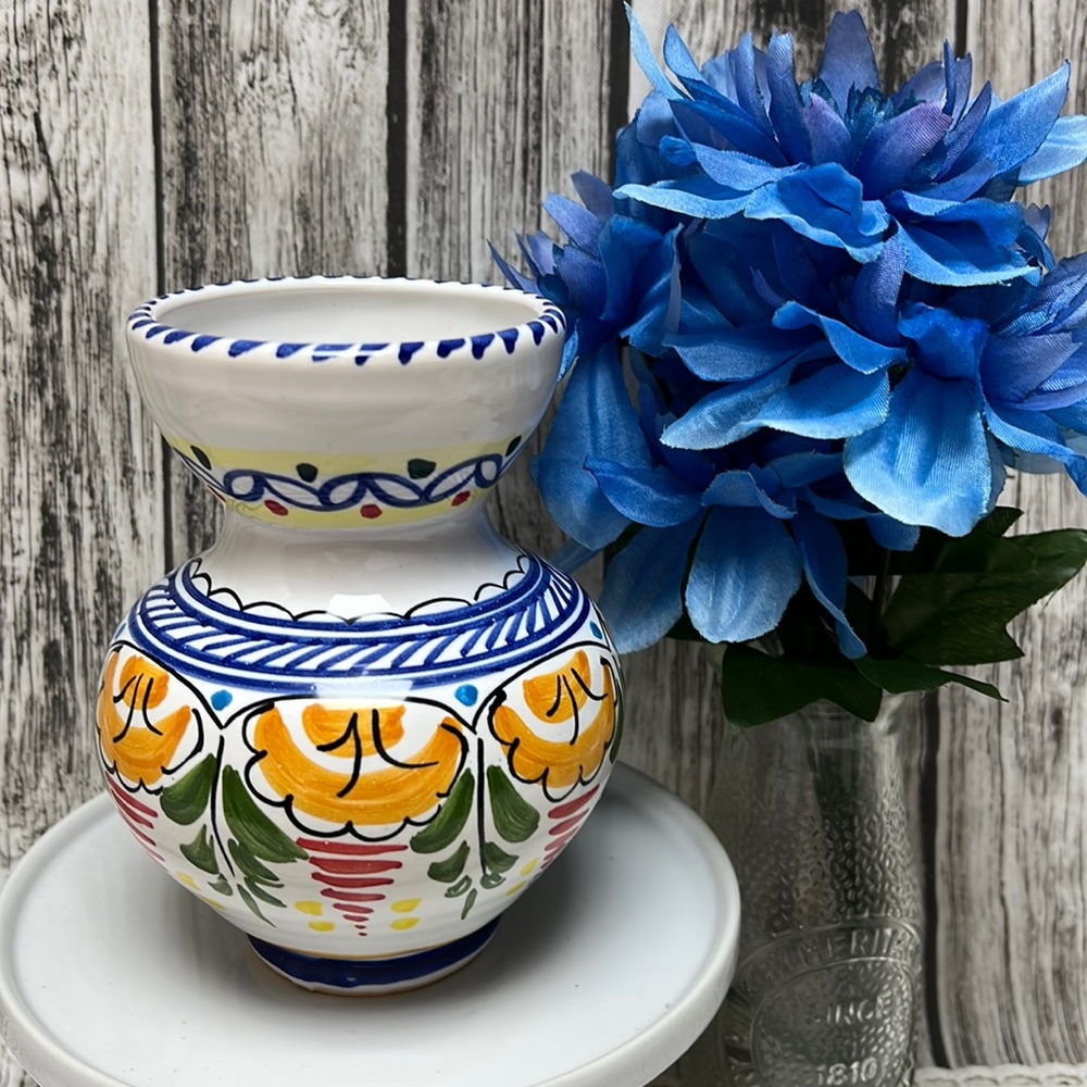 Hand painted Vase from Spain~ Tirana Seville